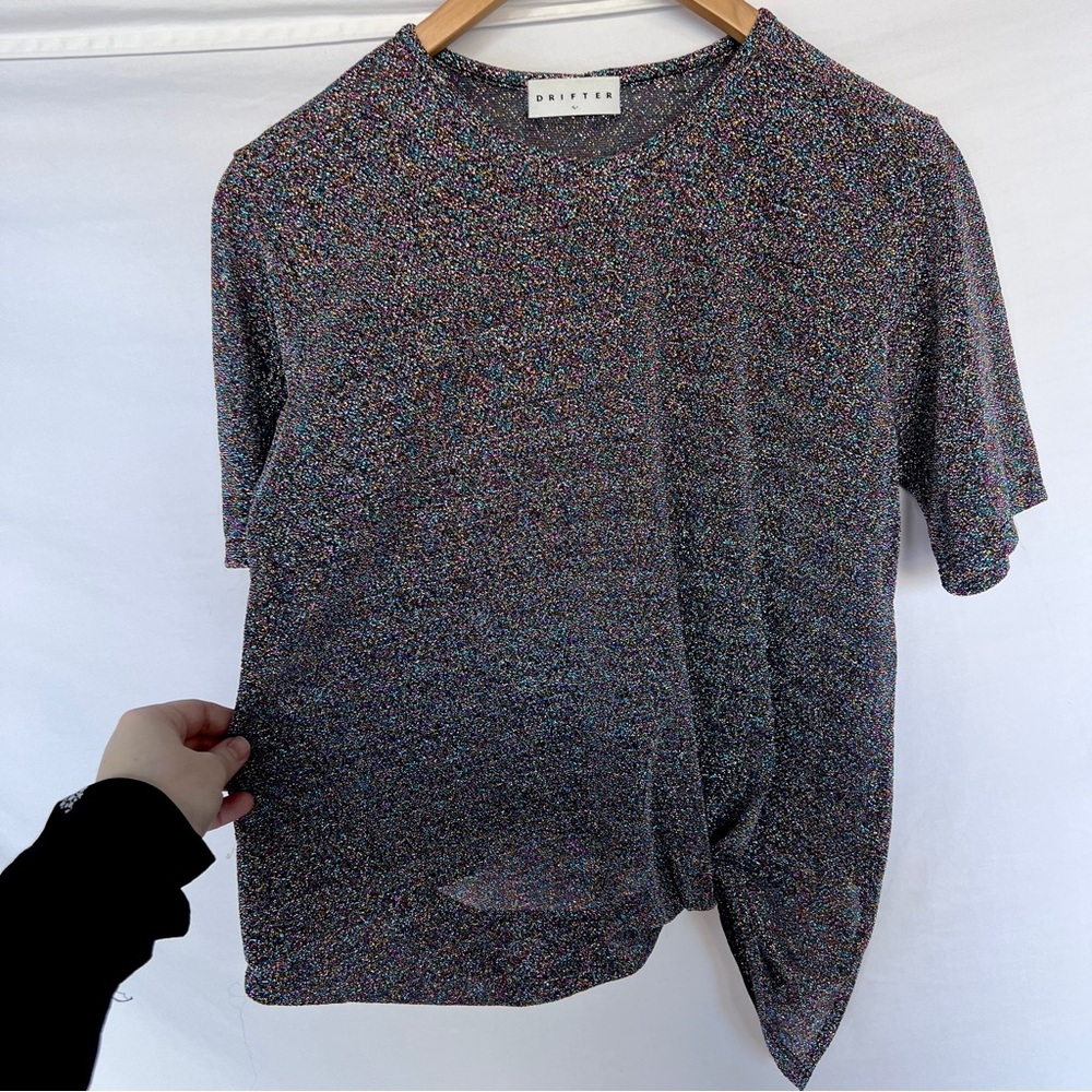 DRIFTER metallic sparkle T